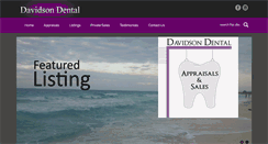 Desktop Screenshot of davidson-dental.com
